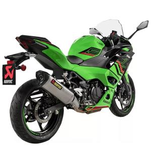 Escape Akrapovic titanio Kawasaki Ninja 500 / Z500 2024-